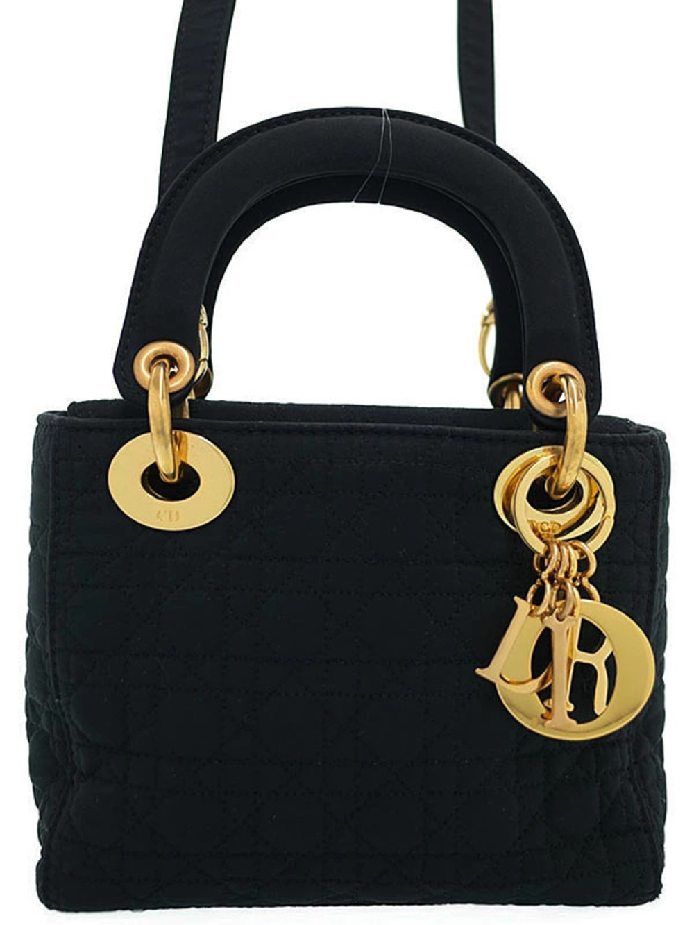 Christian Dior Cannage Lady Dior Bag quilted cannage Black